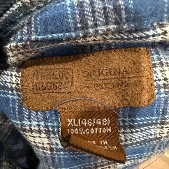 Pink Floyd Plaid Flannel Shirt XL Oversized Unique Dark Side of the Moon - Picture 5 of 6